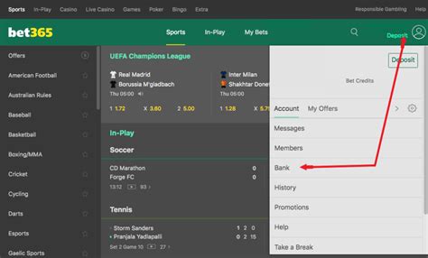 bet365 withdrawal process